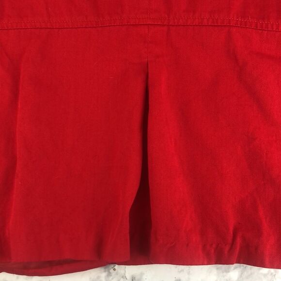 VTG VIntage Red Blazier Lined Sports Coat 4 Button Suit Jacket Pockets - Size M - Picture 12 of 14